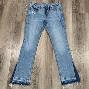 American Eagle Outfitters Light Blue Flare Jeans